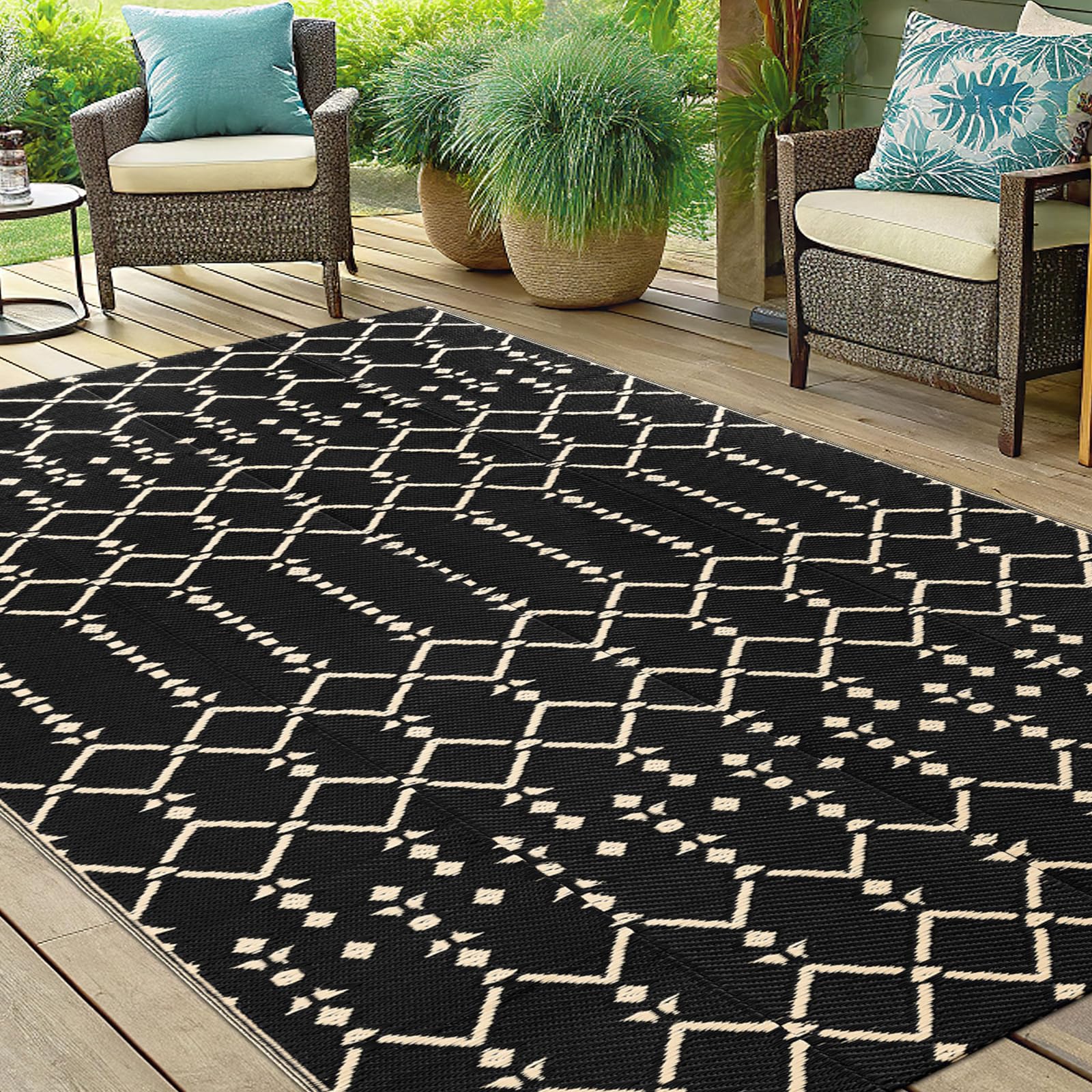 Smiry alfombra junto a muebles para ver la escala útil