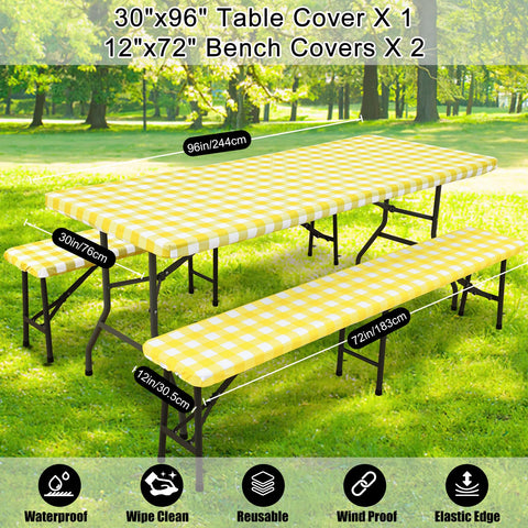 Smiry estilo buffalo plaid en ambiente de jardín aportando elegancia