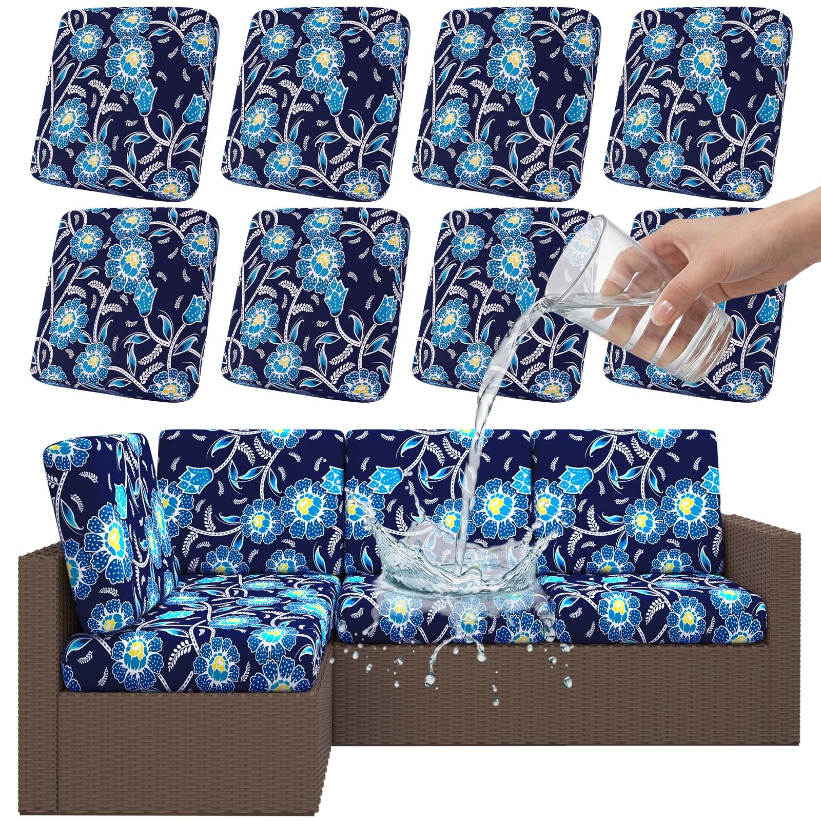 Smiry vista frontal de funda para cojín con corte ceñido y protección