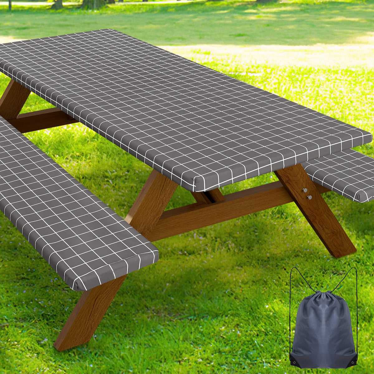 Smiry funda frontal de mesa mostrando protección impermeable