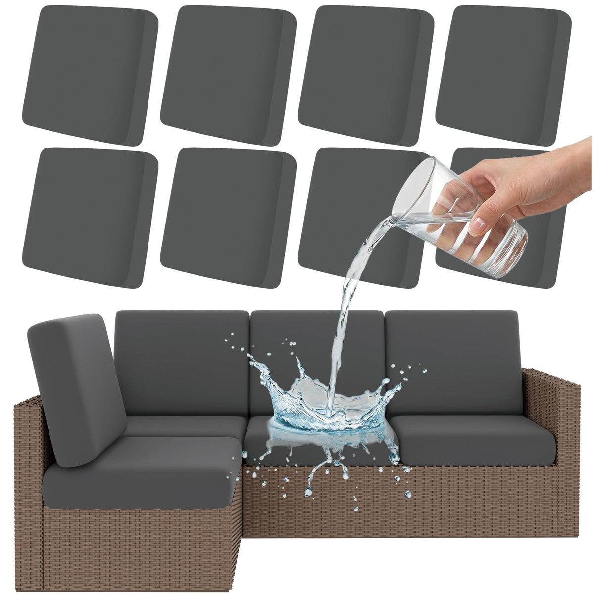 Smiry funda frontal mostrando ajuste ceñido y protección