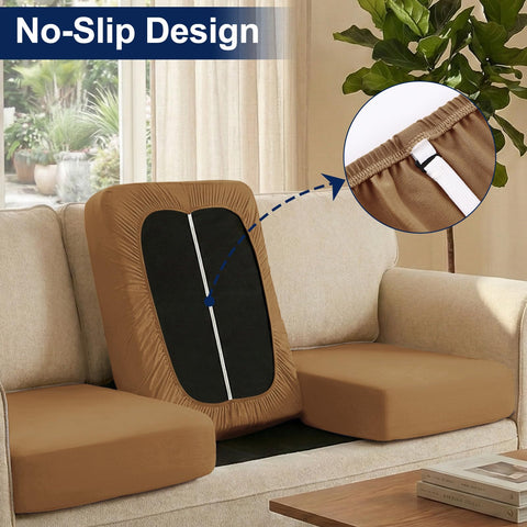 Smiry funda colocada en cojín para patio, mejora estética y protección