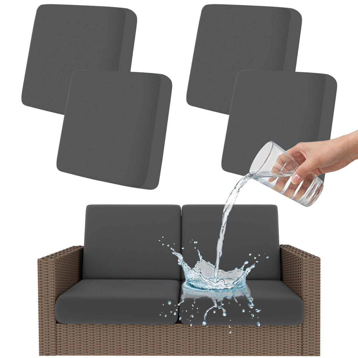 Smiry funda frontal del paquete mostrando ajuste y acabado protector