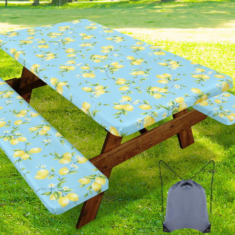 Smiry vista frontal de la funda de mesa mostrando ajuste perfecto y protección