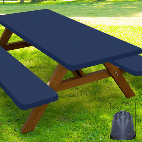 Smiry funda de mesa frontal mostrando ajuste elástico y protección