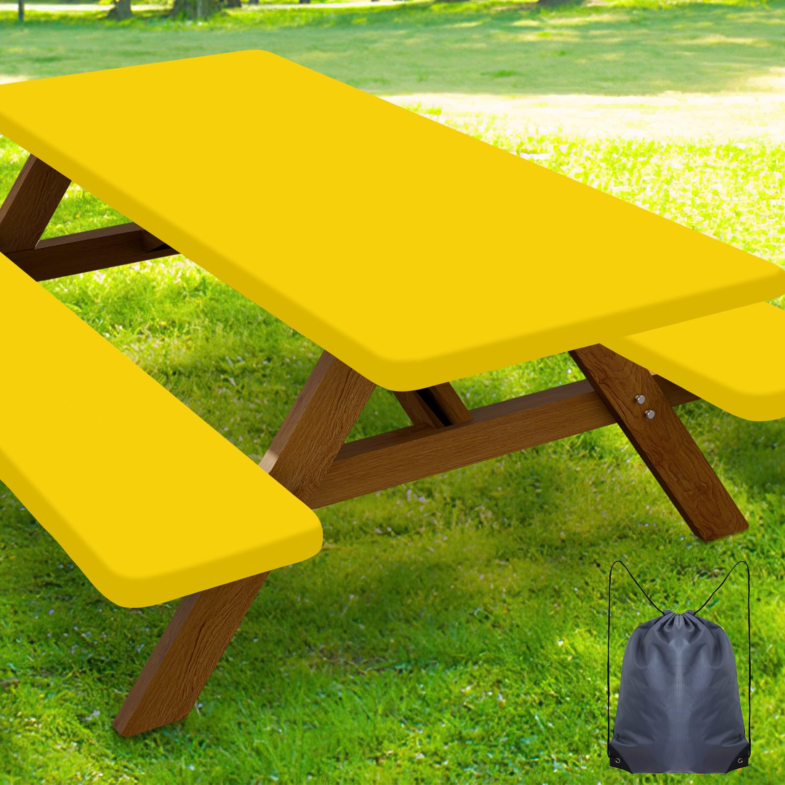 Smiry funda mesa frontal mostrando ajuste ceñido y apariencia elegante