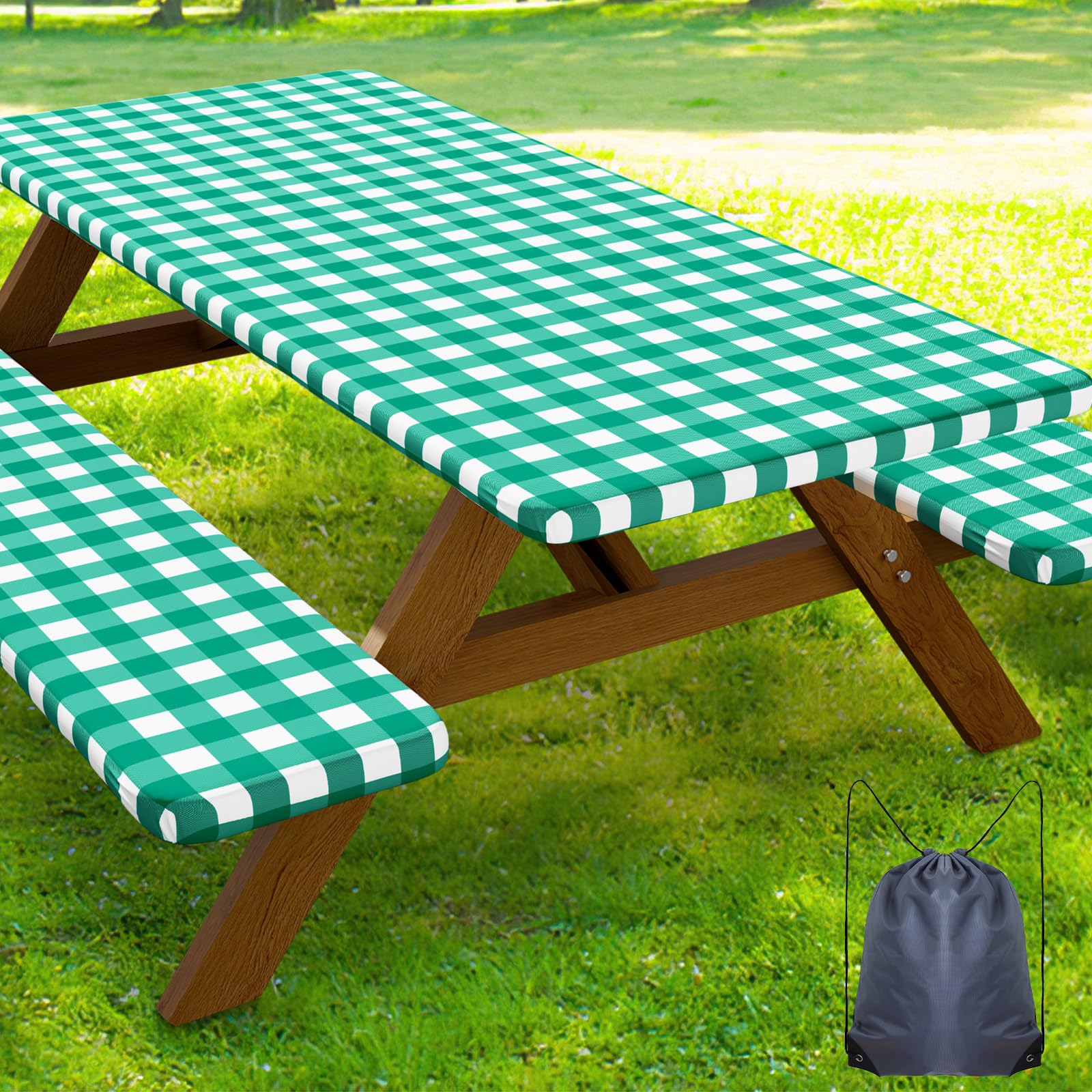 Smiry funda de mesa frontal mostrando ajuste y protección
