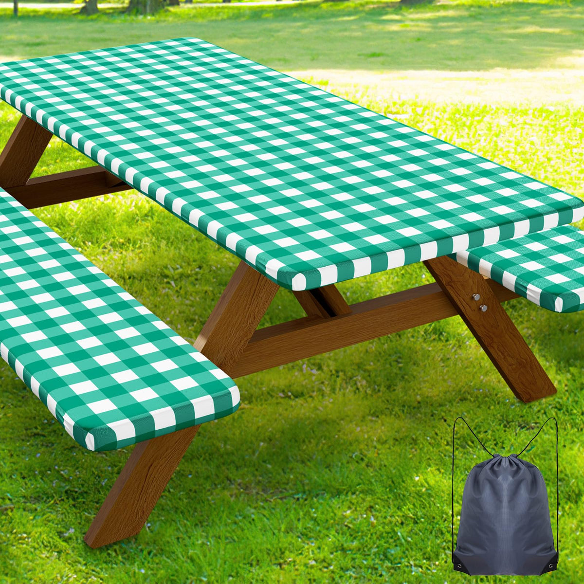 Smiry funda de mesa frontal mostrando ajuste y protección