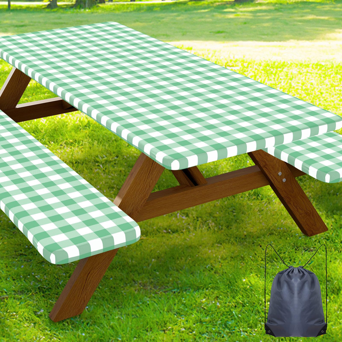Smiry funda para mesa frontal mostrando ajuste perfecto y protección