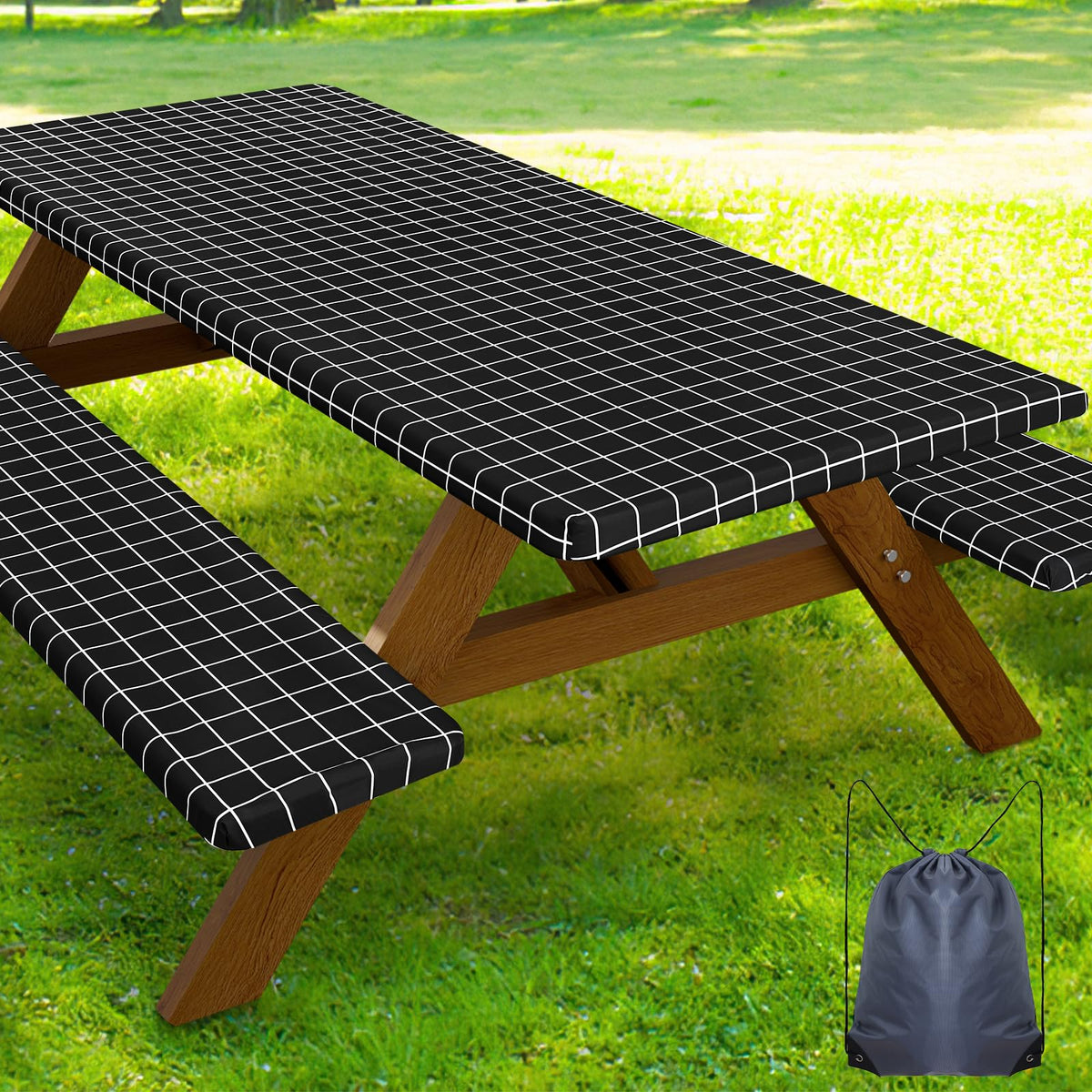 Smiry funda mesa vista frontal mostrando ajuste y estilo