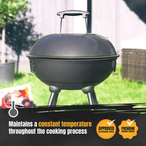 Smoker Chef detalle de textura Nomex resistente al calor para mayor seguridad