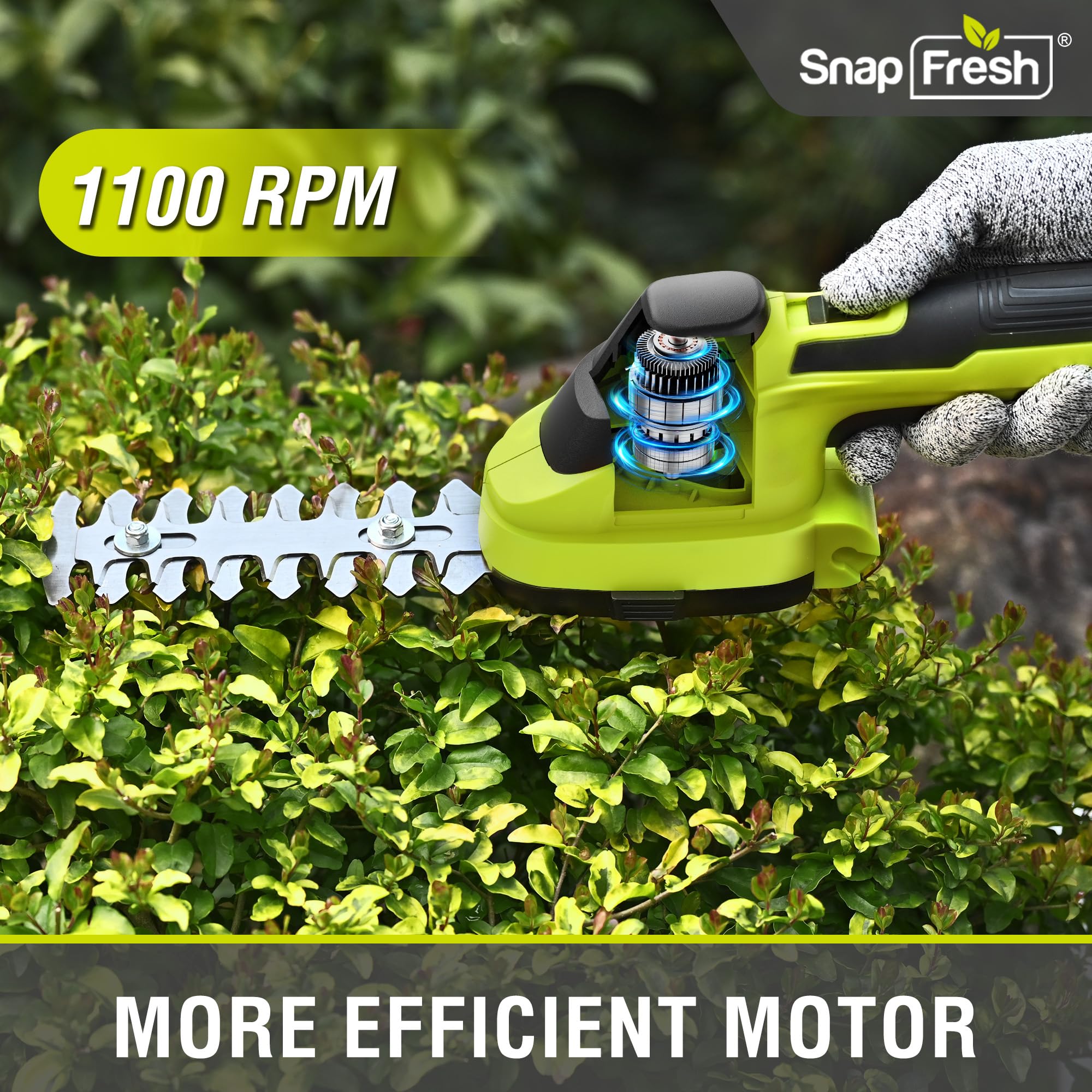 SnapFresh mango TPR antideslizante para agarre cómodo y seguro