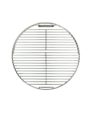 SnS Grills vista frontal de la parrilla EasySpin, montaje rápido y robusto