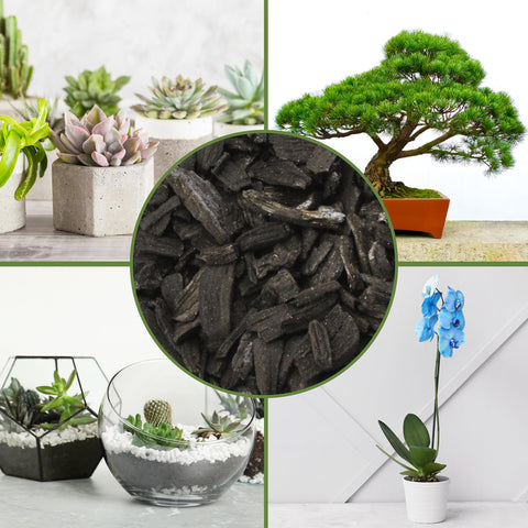 Soil Sunrise etiqueta con ingredientes 100% madera dura