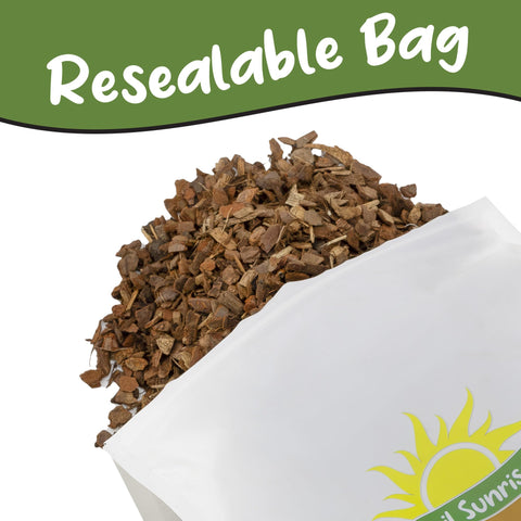 Soil Sunrise etiqueta con ingredientes y origen USA, garantía de naturalidad