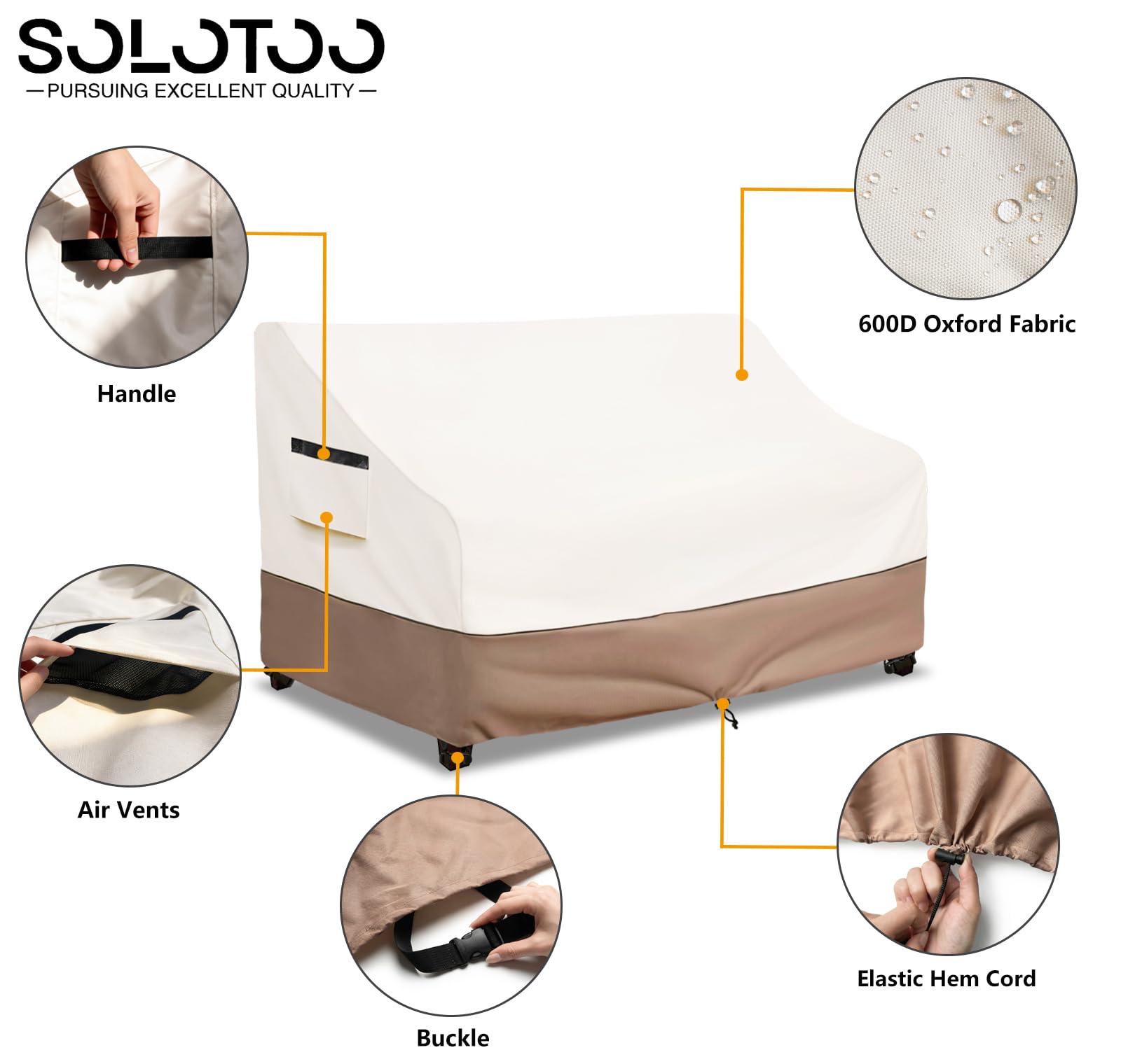 SoloToo asas y hebillas para colocación rápida y segura