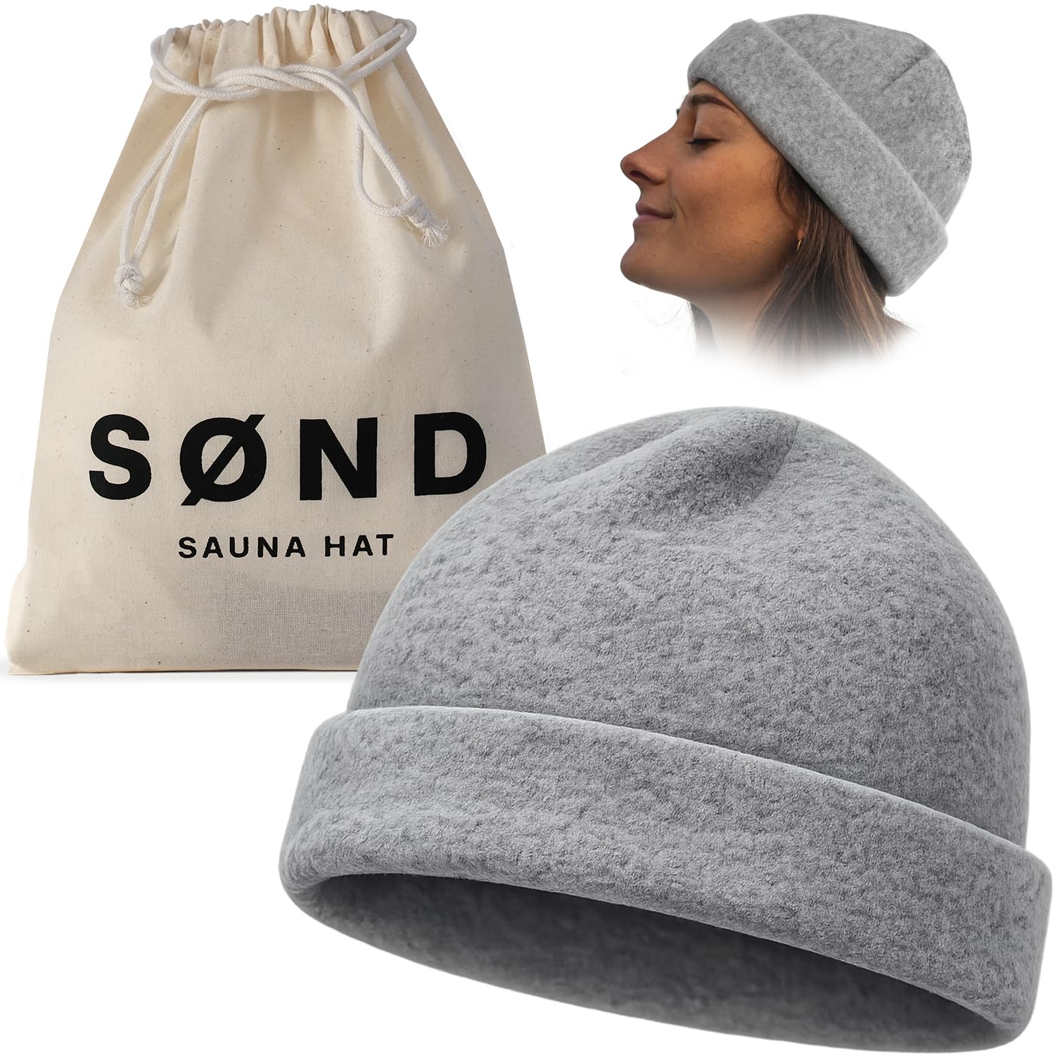 SØND gorra vista frontal con forma cómoda y protección