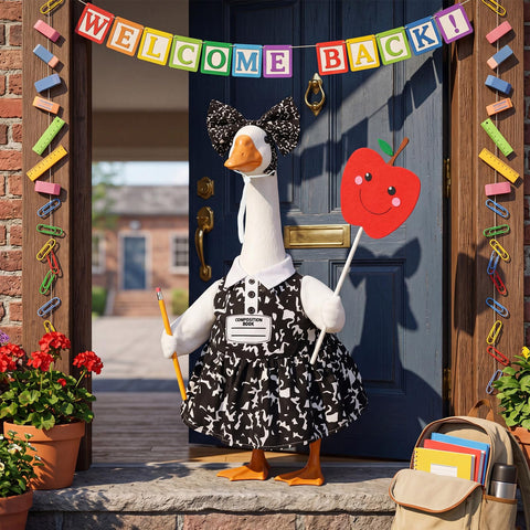 Soulchen accesorios incluidos: lápiz decorativo y globo manzana para completar el atuendo