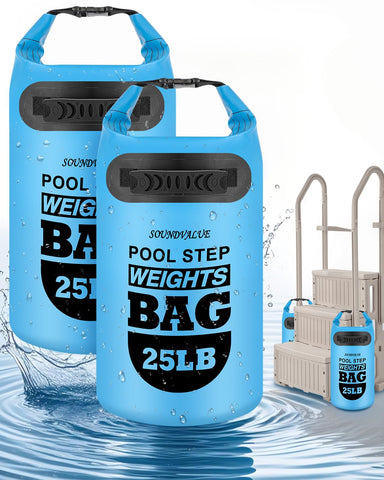 SOUNDVALUE frontal del pack mostrando las dos bolsas y capacidad 25 lb
