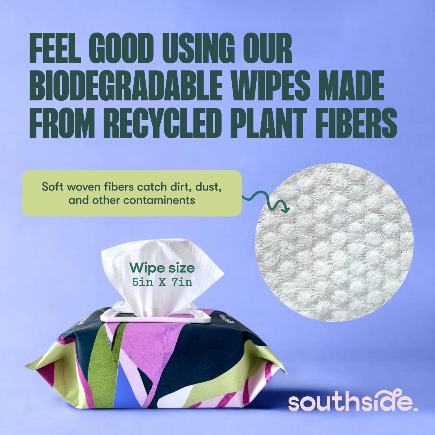 Southside Plants aplicación directa en hoja demostrando limpieza sin goteo