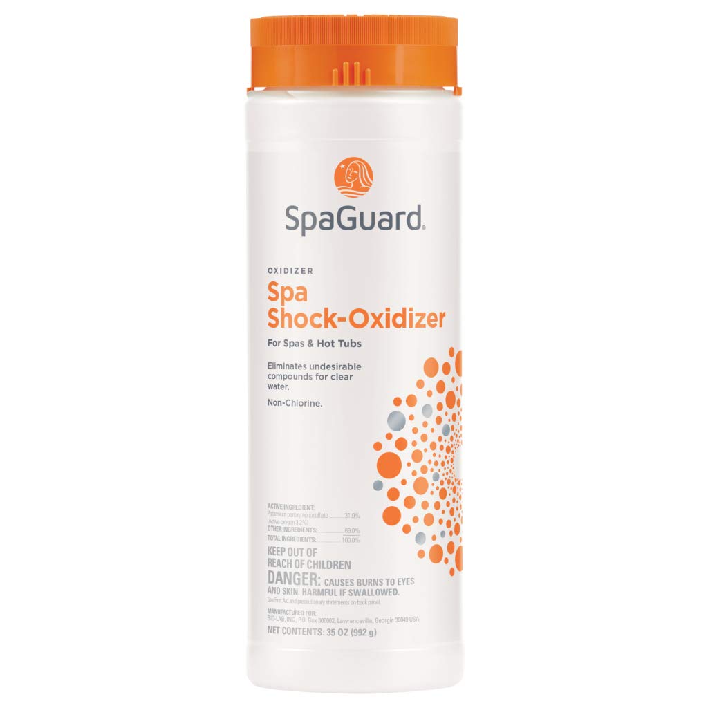 SpaGuard detalle del polvo de oxidizer disolución rápida para agua cristalina