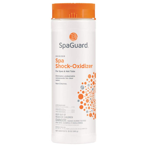 SpaGuard detalle del polvo de oxidizer disolución rápida para agua cristalina
