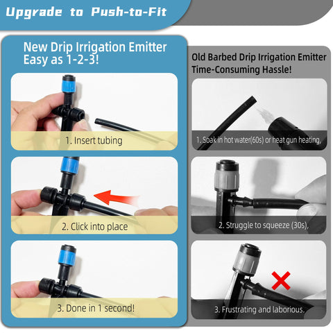 Detalle del conector push-to-fit Spalolen que garantiza unión hermética