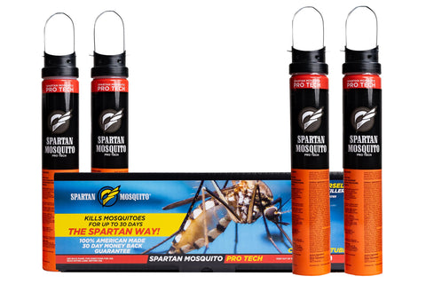 SPARTAN MOSQUITO empaque frontal del kit 1 acre, fácil identificación