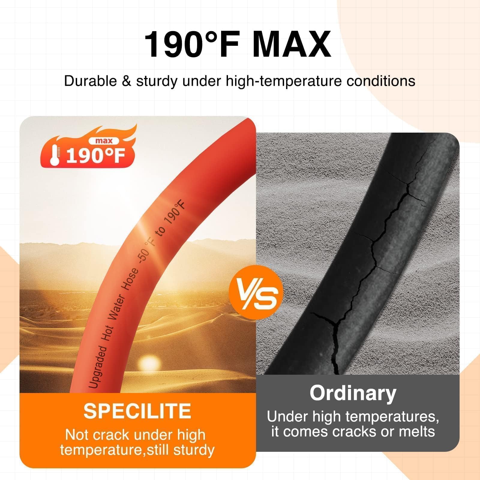 SPECILITE conector de latón 100% que asegura unión sin fugas