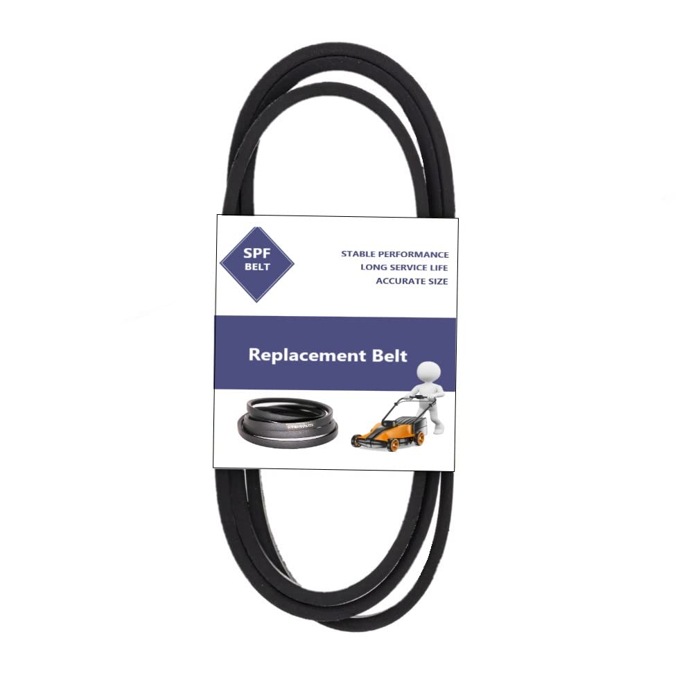 SPFMARKPARTS correa V frontal mostrando ancho y longitud, reemplazo fiable