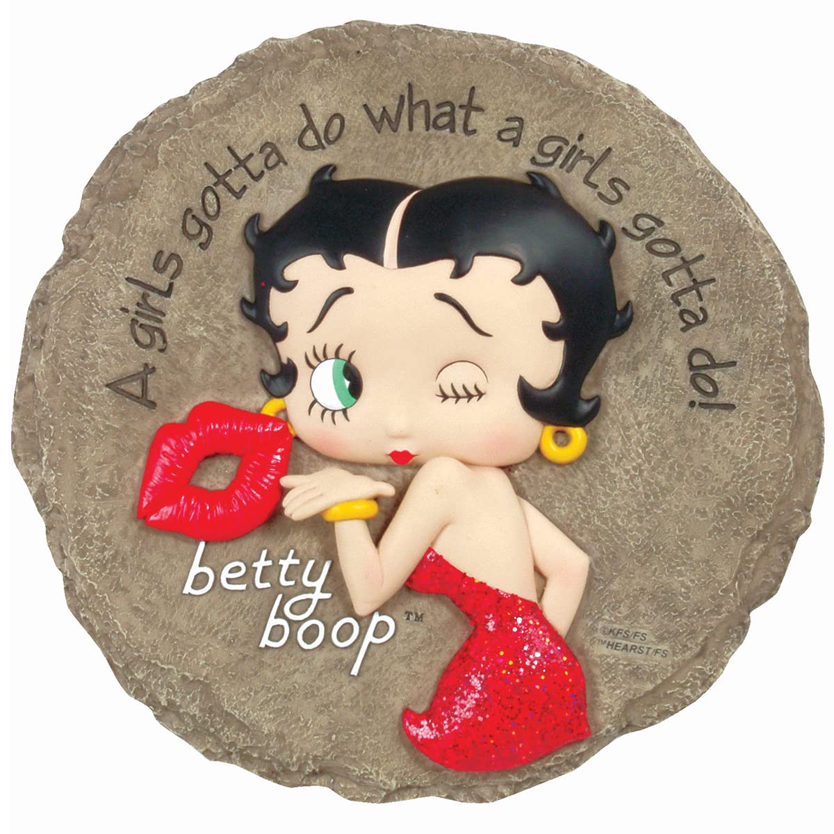 Spoontiques Betty Boop frontal mostrando diseño y atractivo retro