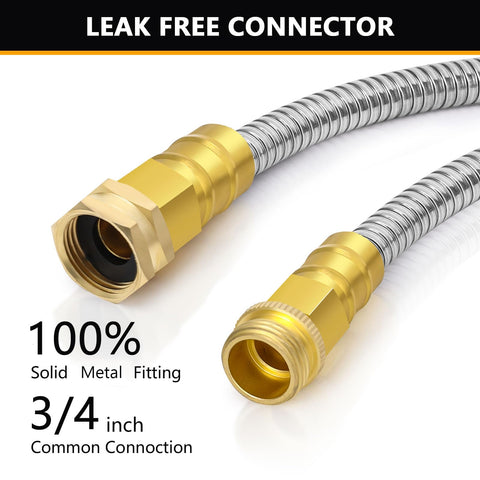 SPRIKIR conector de cobre 3/4 con sello hermético y antigoteo