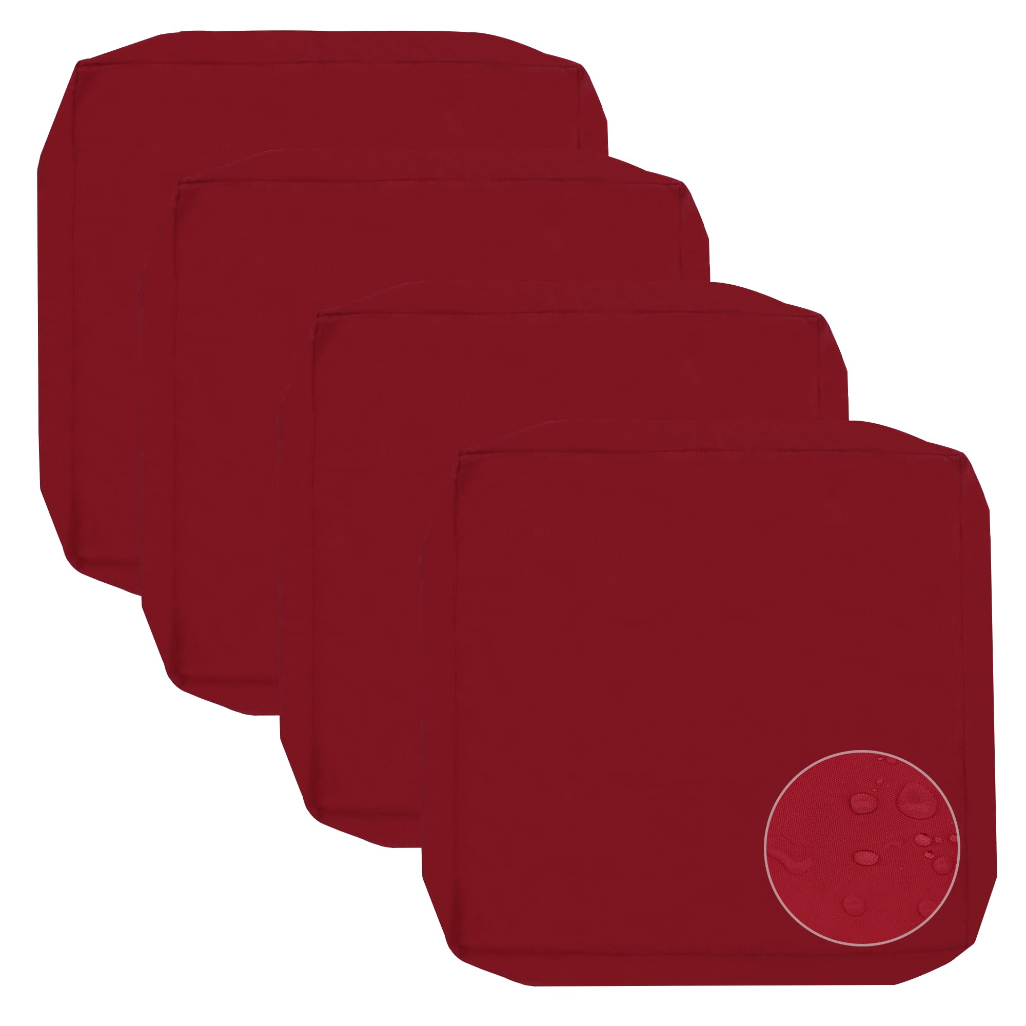 Sqodok funda frontal 25x25 protegiendo cojín con estilo
