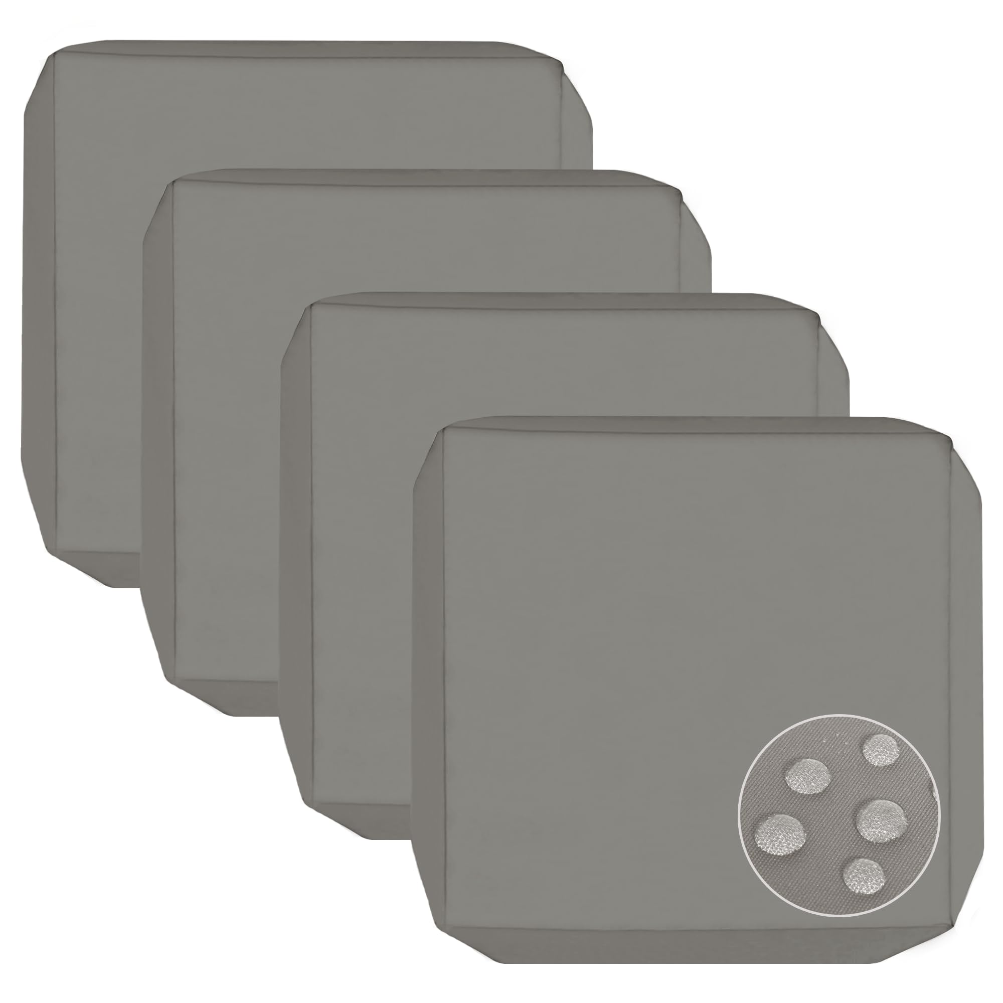 Sqodok funda frontal 24x22 pack de 4 renueva cojines rápidamente