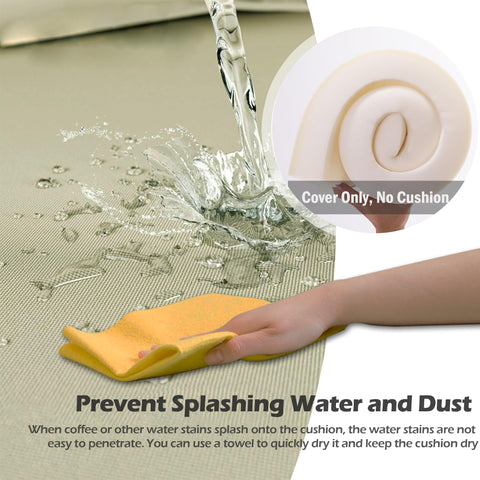 Sqodok funda en uso sobre mesa de exterior demostrando resistencia