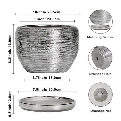 SQOWL plato recogedor cerámico que evita manchas y retiene exceso de agua