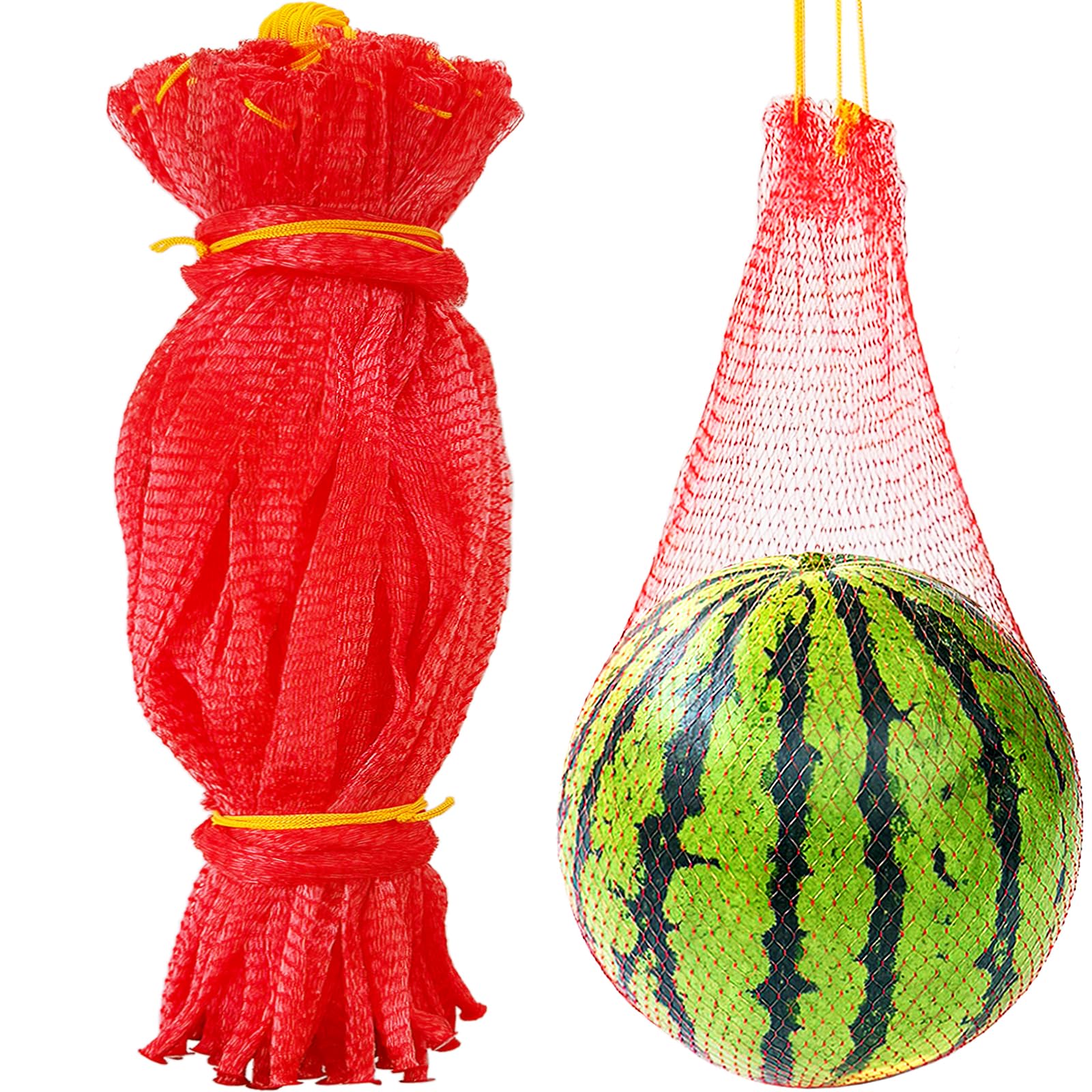 Srmayyi paquete frontal 50 bolsas malla que facilita soporte de frutos
