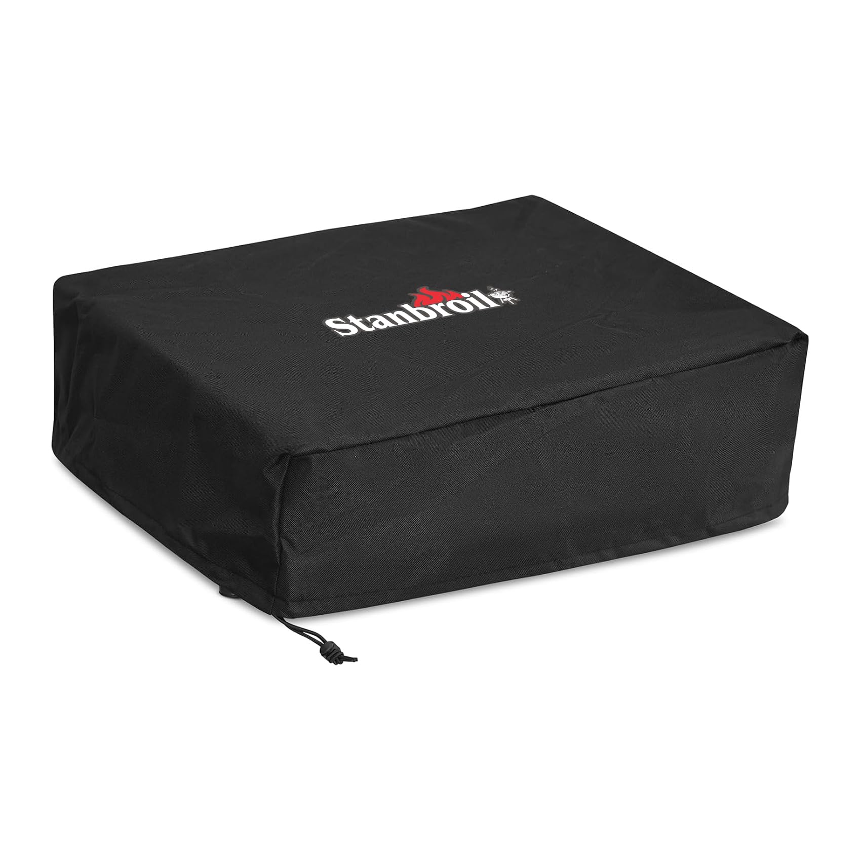 Stanbroil vista frontal de la funda cubriendo plancha, protección contra clima