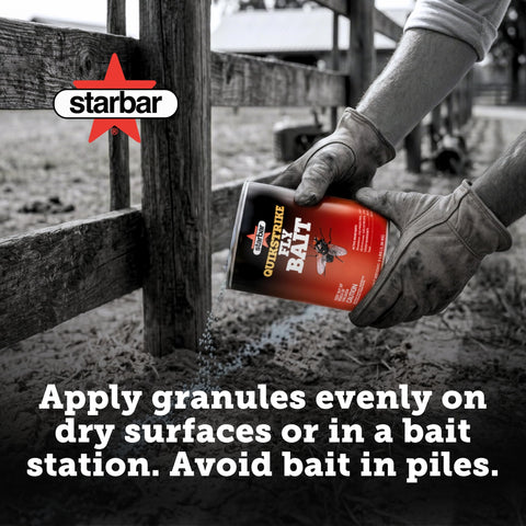 Starbar QuikStrike colocado en estación de cebo para control dirigido