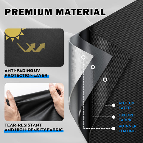 Starcrew primer plano textura 420D Oxford resistente al desgaste