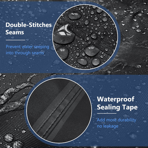 STARTWO textura del tejido Oxford impermeable mostrando resistencia al agua