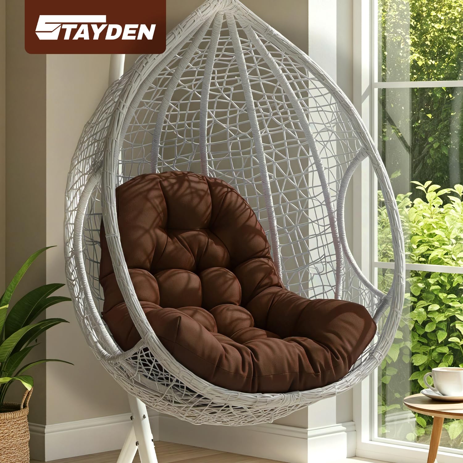 STAYDEN detalle de costuras 3D que mantienen el relleno en su lugar y firmeza