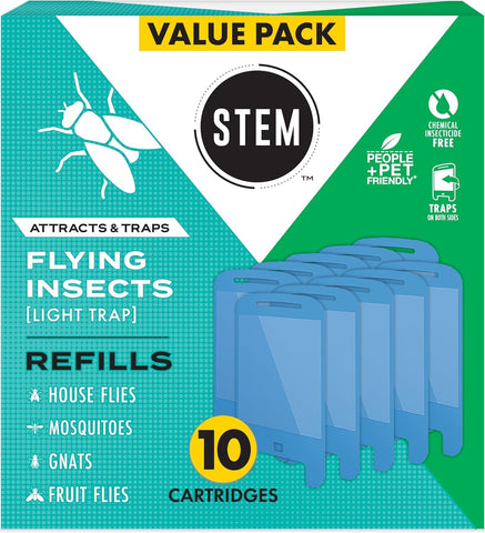 STEM cartucho frontal mostrando el embalaje y compatibilidad, práctico para reemplazo