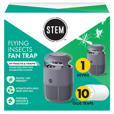 STEM vista frontal del dispositivo mostrando diseño compacto y fácil colocación