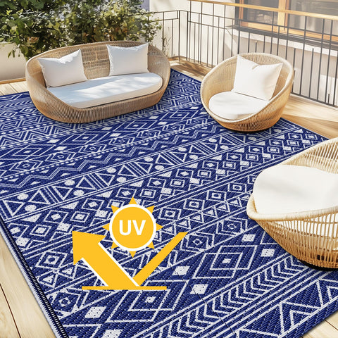 StepLively alfombra en patio resaltando resistencia a la intemperie