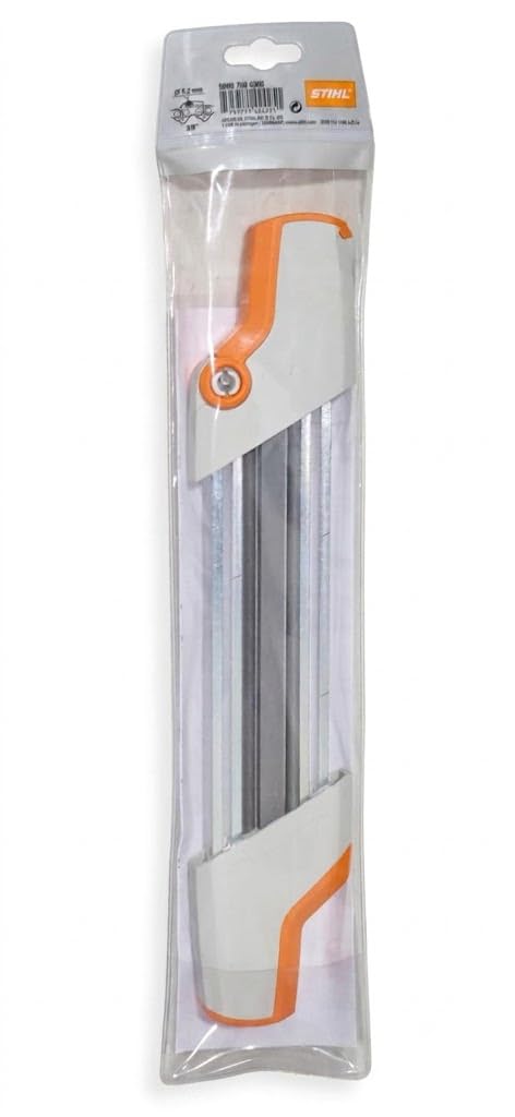 Stihl Easy File en acción afila cadena y ajusta rascadera rápidamente