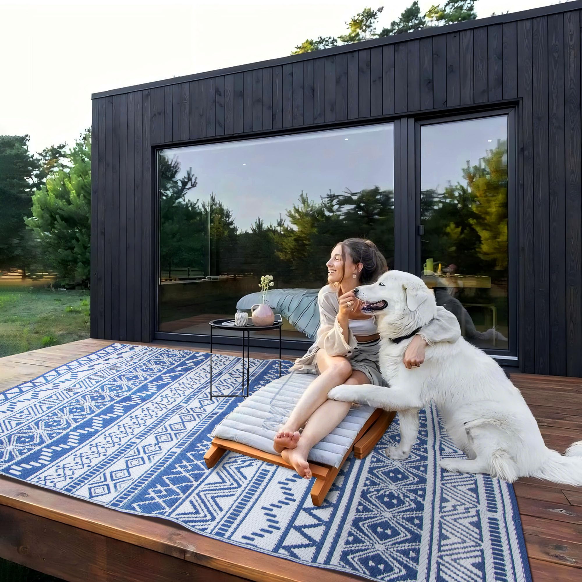 Strickland Home vista del lado reversible que permite cambiar el estilo rápidamente