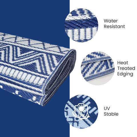 Strickland Home bordes termosellados en primer plano que evitan deshilachado
