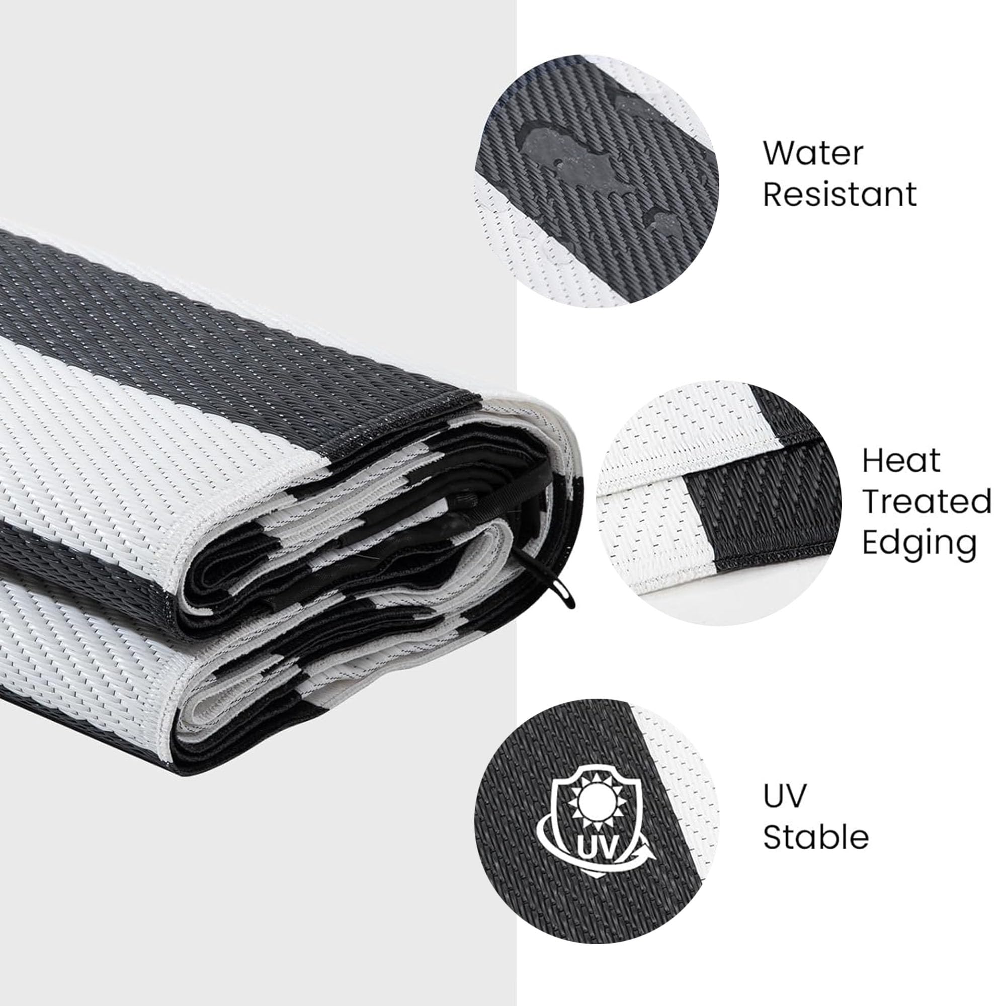 Strickland Home primer plano del tejido que demuestra durabilidad y tacto fácil limpieza