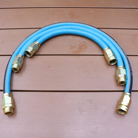 STYDDI conector instalado en jardín mejora vida útil de manguera